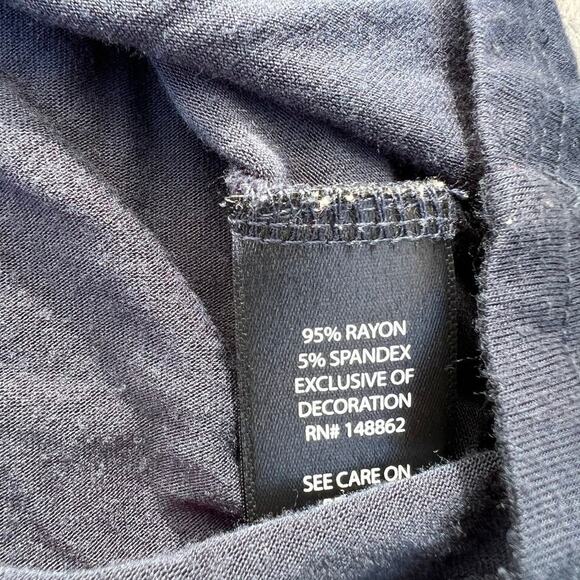 TORRID 1 = 14/16 or 1X women's, navy adjustable straps cami - Picture 3 of 5